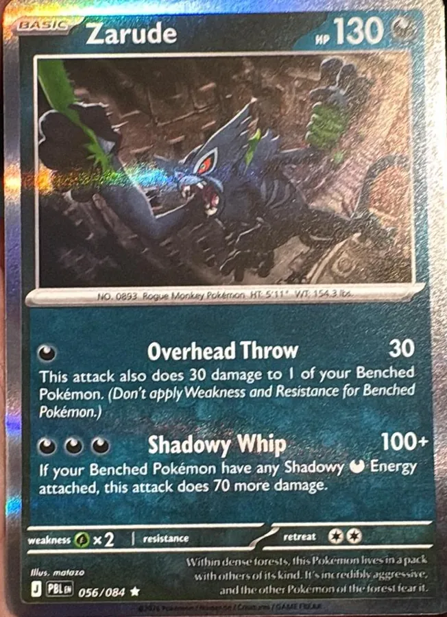 Zarude [Reverse Holo]